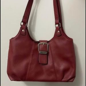 Burgundy ALIA Purse